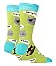 ooohyeah Men's Novelty Crew Socks, Funny Cool Animal Socks for Cat Lover, Talking Cats