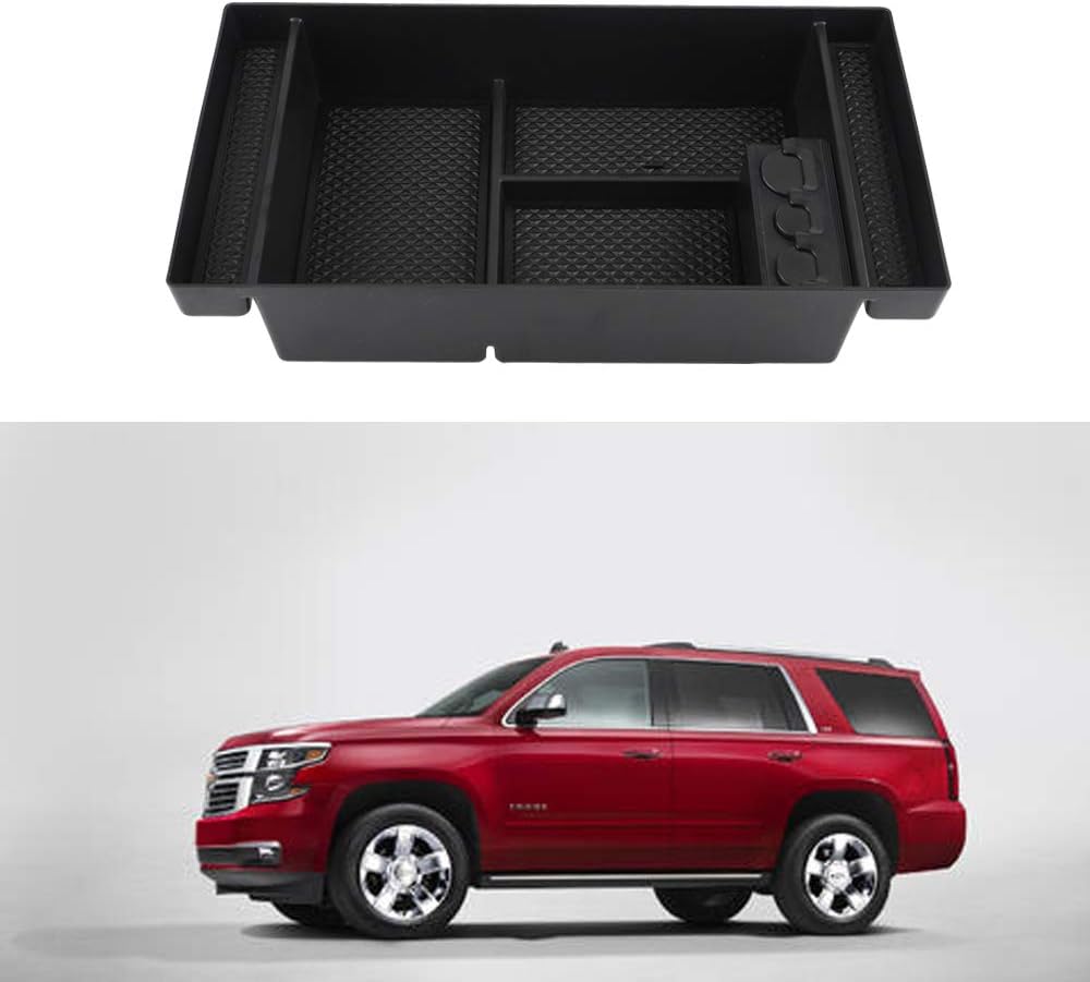 Center Front Floor Console Organizer Tray Compatible with 2019 Sierra