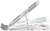 Amazon Basics Laptop Stand 6-Angle Adjustable 10-15.6 in Silver view 4