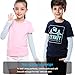 SHINYMOD Arm Sleeves for Kids UV Warmer Protective Cycling Cooling Arm Cover