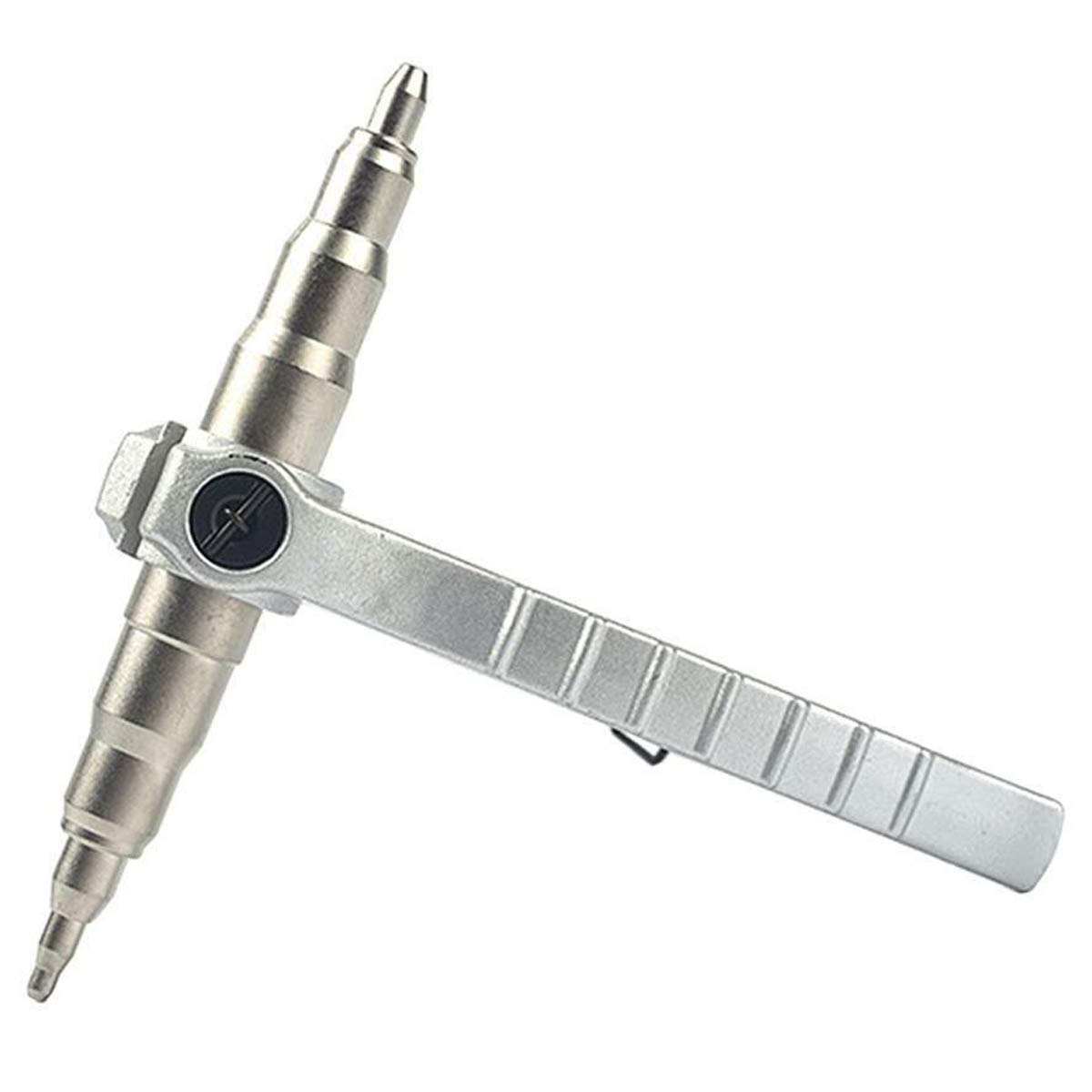 Techson Copper Pipe Tube Expander, Hand Refrigeration Swaging Tool, Universal Manual Air Conditioner Install Repair Tool