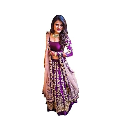 REKHA Ethnic Shop Purple Designer Bridal Party Wear Nigeria Ubuy