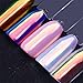 BORN PRETTY 2Boxes Nail Art Iridescent Powder and Chameleon Paillette Pigment with 1Boxes Holographic Laser Powder