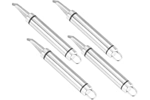 Ipetboom 4PCS Stainless Steel Multifunctional Fruit Corer Remover for Longan Lychee Pear Shrimp Deveining