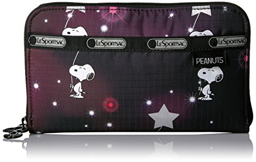 Peanuts X LeSportsac Lily Wallet Snoopy In The Stars, One Size