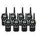 Midland LXT500VP3 2 Way Radio 8 PACK Plus Rechargeable Batteries and Chargers primary