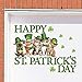 Collections Etc St. Patrick's Day Irish Cats Garage Magnet Set