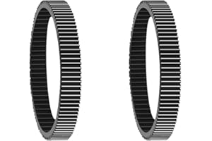 BGNing Seamless Focus Gear Ring 360 Rotation Follow Focus Ring 46mm-80mm (53-60mm-2ocs)