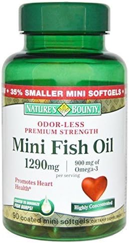 Good 'N Natural Nature's Bounty Fish Oil Omega-3, 90 caps 1290 mg by Good n Natural