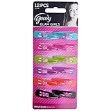 Goody Bright Snap Clips, 12 count