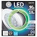 GE Lighting 89992 LED 18-watt (90-watt replacement), 1300-Lumen PAR38 Outdoor Floodlight, Bright White, 1-Pack