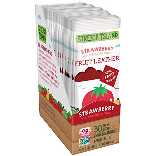 Stretch Island Original Fruit Leather, Strawberry, 0.5 Ounce Leathers