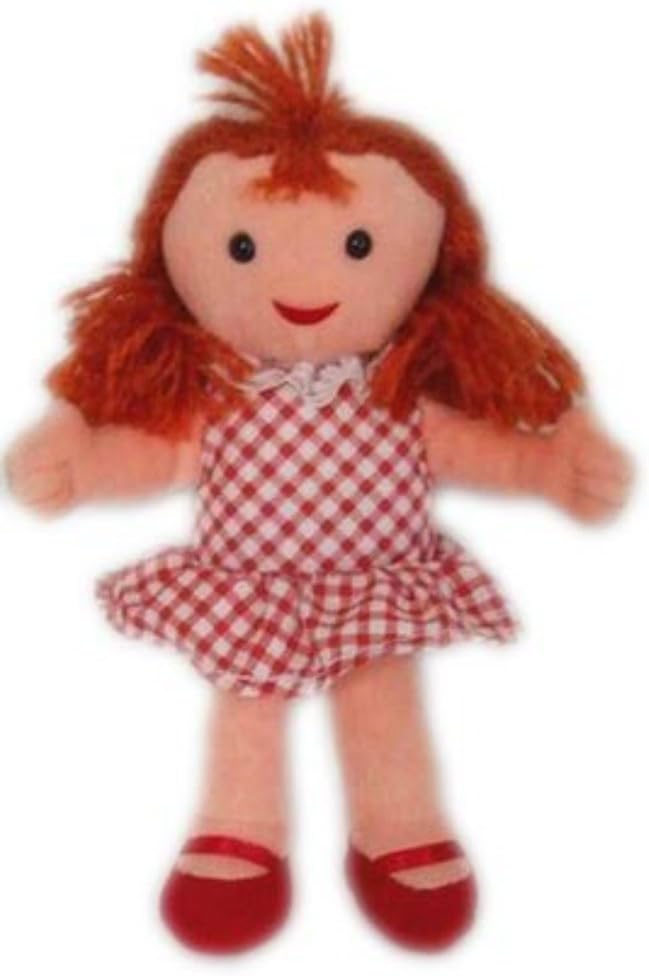 Misfit Doll Rudolph The Red Nose Reindeer Bean Bag Plush Toy 8" inches tall
