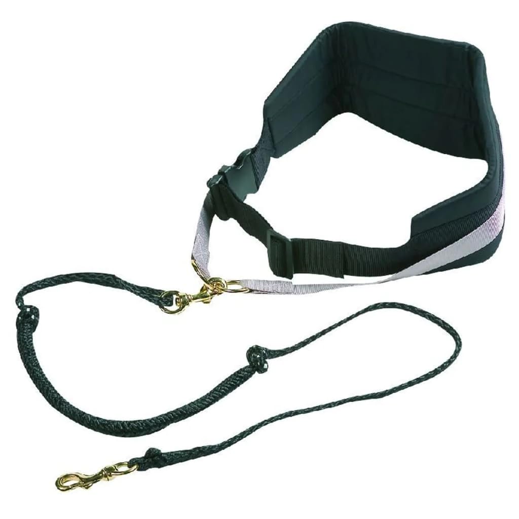 JOG.LEASH+WAIST BELT CANICROSS LEASH 125-140CM/BELT 80-125CM