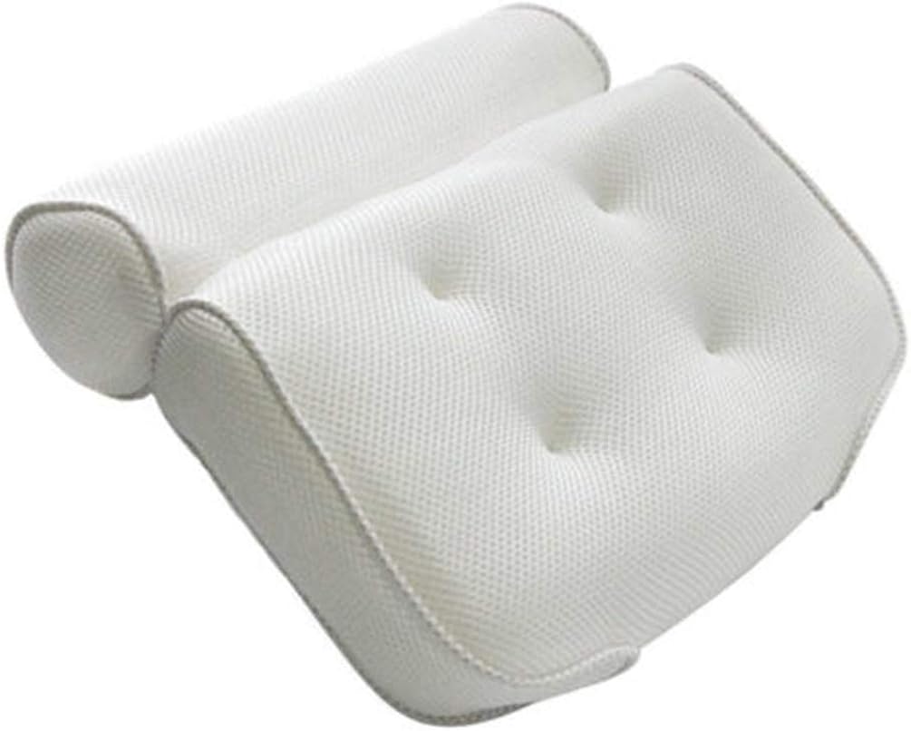 Almohada de baño para bañera de hidromasaje 3D de malla para bañera de