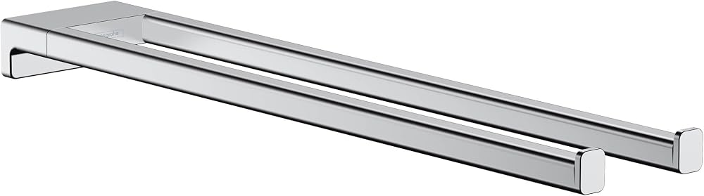 Hansgrohe AddStoris Twin-Handle Towel Holder Chrome