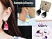 Pamir Tong 20pcs Triple Layer Ombre Tassel, Dangle Earrings Statement Layered Tassel Drop Earrings, Cotton Tassels GD190 (20pcs multi-color)