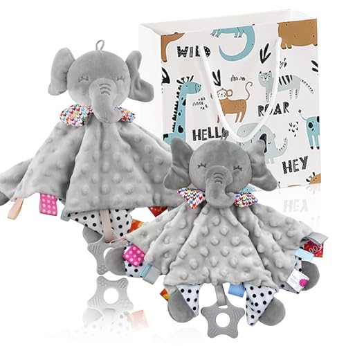 2-pack Elephant Comforters With Gift Box