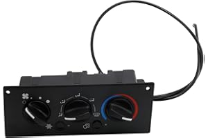 Vkinman Heater A/C Control Switch 599-5511, Air Conditioning Control Module Panel Replacement for Kenworth C500 T300 T600A T8