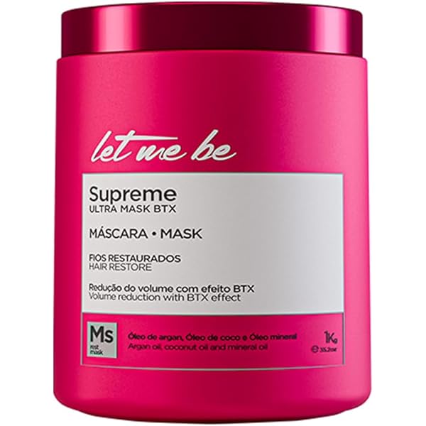 Amazon.com: Let Me Be Supreme Ultra Mask BTX Hair Restore - 1Kg