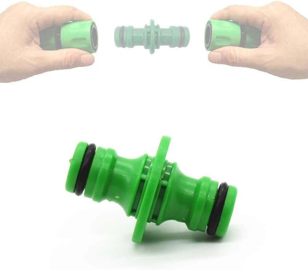 Plastic Garden Hose Tap Connector Kit Hose Connector Fitting Set for