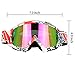 JamieWIN Motorcycle Racing Goggles Dirt Bike ATV Motocross Mx Goggles Glasses for Men Women Youth Kids(C64)