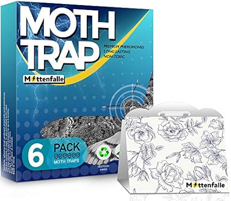 Mottenfalle Pantry Moth Traps 6 Pack Prime Safe Non Toxic Eco