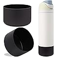 LUCKINEE 2Pcs Silicone Boot Sleeve for Owala Water Bottle FreeSip Twist and Flip 24oz 32oz 40oz Protective Silicone Bottom Base Bumper for Owala Flask Water Bottle BPA Free, Anti-Slip