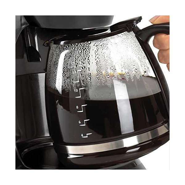 Black & Decker DCM100B 12Cup Programmable Coffeemaker with Glass