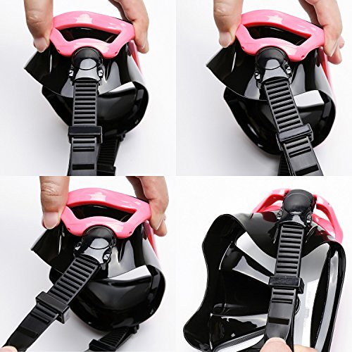 image for Diving Snorkel Set FYU with Diving Mask Tempered Glass, Dry Snorkel Se