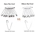 300PCS Safety Pins Size 2 Sewing Pins for Quilting and Knitting, 38mm