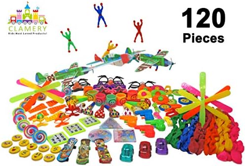 Party Favors for Kids - 120 PCs Kids Favorite Bulk Party Toys Pack for Birthday Party Favors Goodie Bags Pinata Filler Classroom Prizes