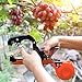 FUNTECK Plant Tying Machine to Tie Tomatoes Peppers and Cucumbers Quickly and Easily, Great for Gardeners Farmers, Including Spare Parts, Tapes and Staples, Green