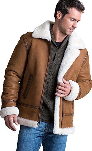 Jason Sheepskin B-3 Bomber Jacket