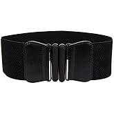 VOCHIC Wide Elastic Plus Size Dress Belt for Women Waist Belts Stretch Waistband