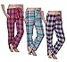 Beverly Rock Womens 100% Cotton Flannel Plaid Lounge Pants Available in Plus Size