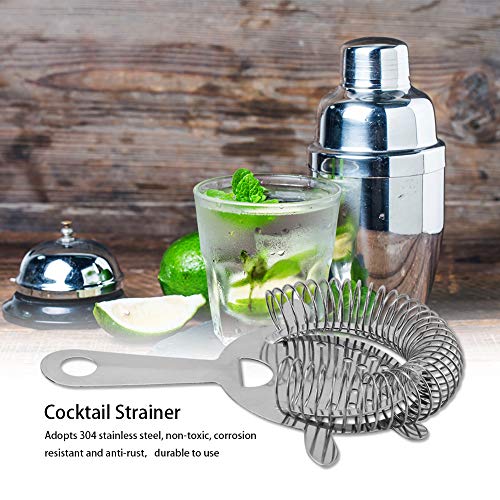 Edelstahl Cocktail Sieb für professionelle Barkeeper Bar Siebe Filter Tool für Bars Restaurant Home – Bild 4