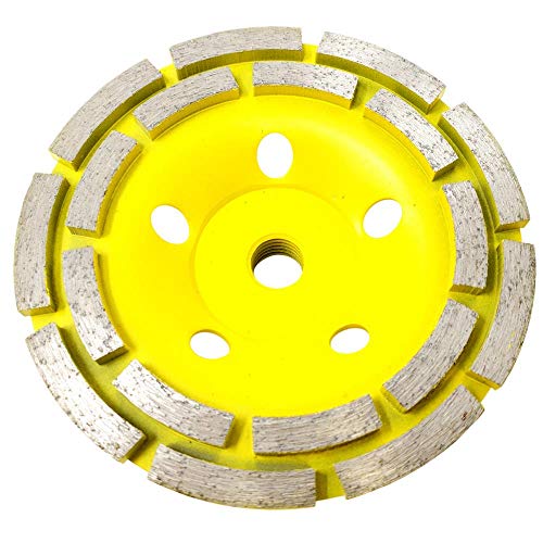 Stadea CWD203H Concrete Grinding Wheel 5 Inch Double Row Diamond Cup