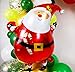 Christmas Balloons Garland & Arch Kit, 94 Pack Dark Green White Red Pink Gold Latex Balloons Candy Santa Claus Foil Confetti Balloon Strip Set for Christmas Xmas New Year Party Decorations