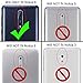 Nokia 8 Case, CoverON ClearGuard Series Hard Slim Fit Phone Cover with Clear Back and Flexible TPU Bumpers for Nokia 8 - Clear