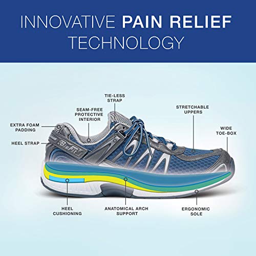 Orthofeet Innovative Plantar Fasciitis Shoes for Men Ideal for Heel