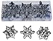 R&M International Snowflake Cookie Cutters with Interior Cut-Outs, 3