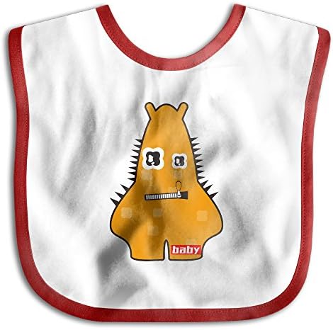 Cartoon Cute Yellow Bear Saliva Towel The Saliva Towel With Cute And Lovely Cartoon Design.