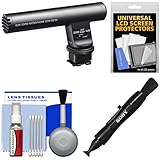 Sony ECM-GZ1M Shotgun / Zoom Microphone with LCD + Cleaning Kit