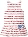 PIPPA & JULIE Little Girls' Lace Striped Dress
