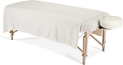 EarthLite Flannel Massage Table Sheet Set 3 Piece Commercial Grade UK