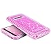 Dexnor for Galaxy Note 8 Case, Glitter 3D Bling Sparkle Flowing Quicksand Liquid Bumper Clear 3 in 1 Shockproof TPU Silicone + PC Heavy Duty Protective Defender Cover for Samsung Galaxy Note 8 - Pink