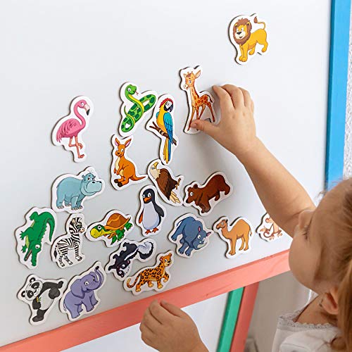 MAGDUM ZOO animal for kids real LARGE fridge for