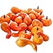 Darice Mini Decorative Realistic Fall Pumpkins and Gourds - Pkg of 24