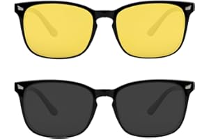 YOGO VISION Night Driving Glasses for Men Women Polarized Night Vision Glasses Anti-Glare